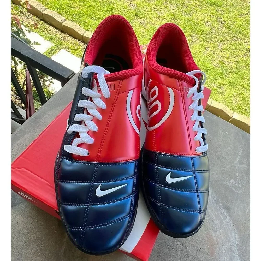 Nike Total 90 3 SP Navy & Red I door Sneaker NIB Size 11.5 NIB